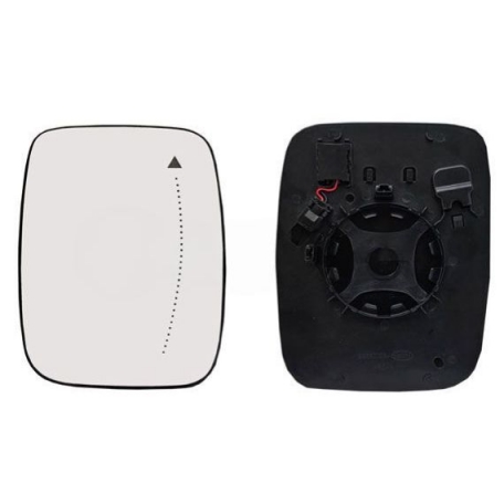 Acessar a peça Vidro + suporte espelho retrovisor esquerdo, asférico, aquecido, side Acessar a peça Vidro + suporte espelho retrovisor esquerdo, asférico, aquecido, side
