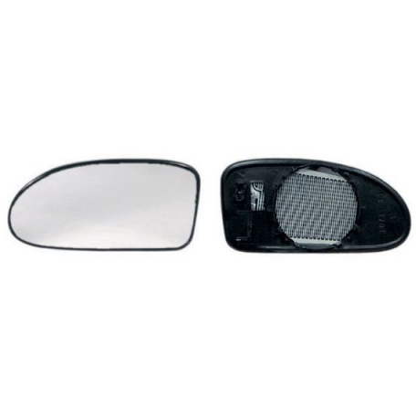 Acessar a peça Vidro do espelho esquerdo aquecido + suporte [grande angular]