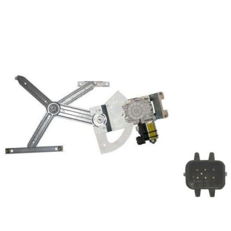 Acessar a peça Elevador vidro frente esquerdo eletrico com motor confort 4portas 7 pins