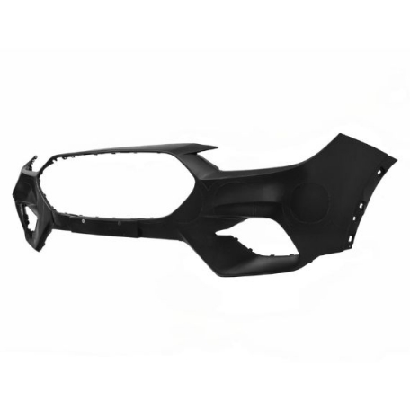 Acessar a peça Para-choques frente, preto, orifícios farol nevoeiro