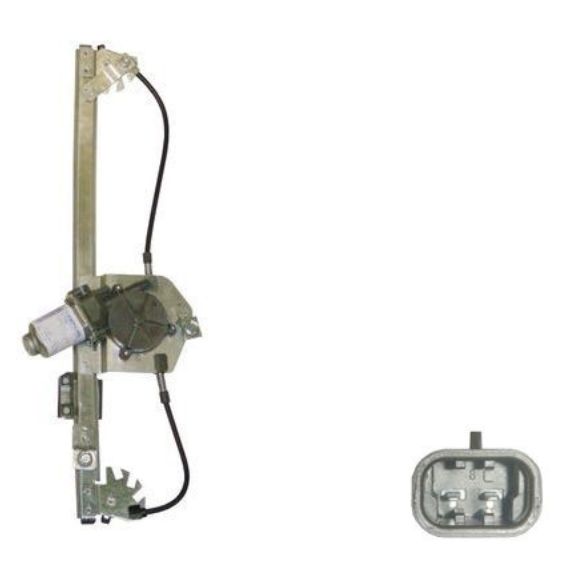 Acessar a peça Elevador vidro frente esquerdo eletrico com motor não confort 2/4 portas 2 pins