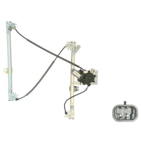 Acessar a peça Elevador vidro frontal esquerdo eletrico com motor não confort 2 portas 2 pins