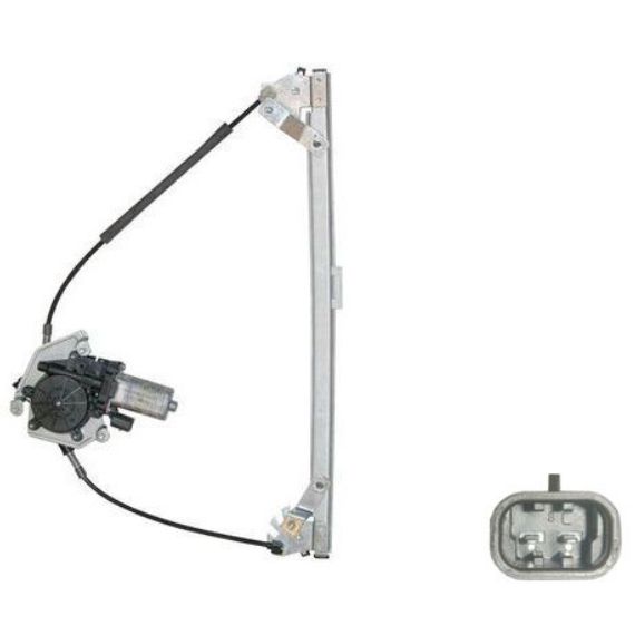 Acessar a peça Elevador vidro frente direito eletrico com motor não confort 4 portas 2 pins