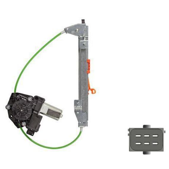 Acessar a peça Elevador vidro traseiro direito eletrico com motor confort 4portas 6 pins