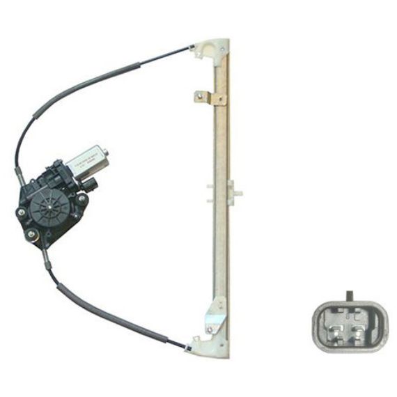 Acessar a peça Elevador vidro frente direito eletrico com motor não confort 4 portas 2 pins