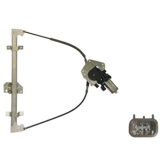 Acessar a peça Elevador vidro frente esquerdo eletrico com motor não confort 2 portas 2 pins