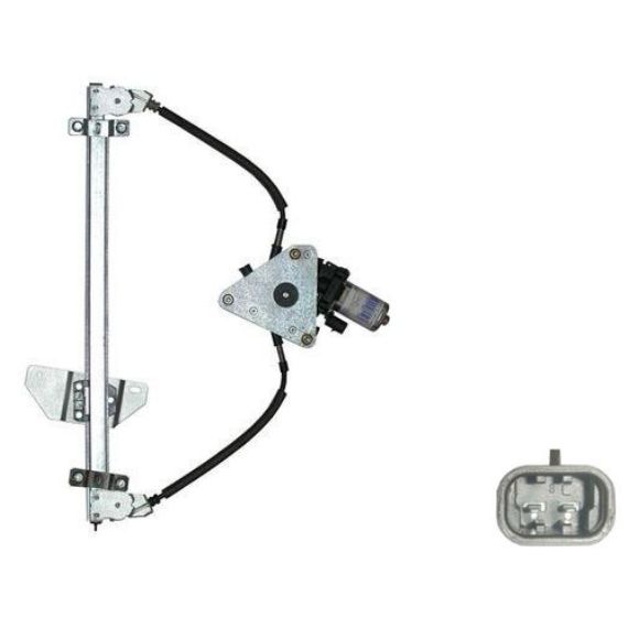 Acessar a peça Elevador vidro frente esquerdo eletrico com motor não confort 4 portas 2 pins