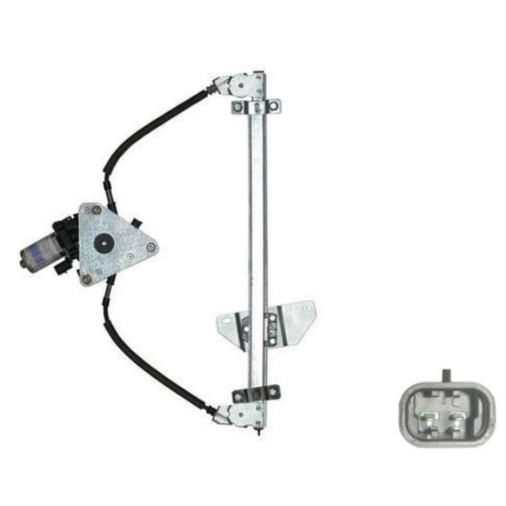 Acessar a peça Elevador vidro frente direito eletrico com motor não confort 4 portas 2 pins