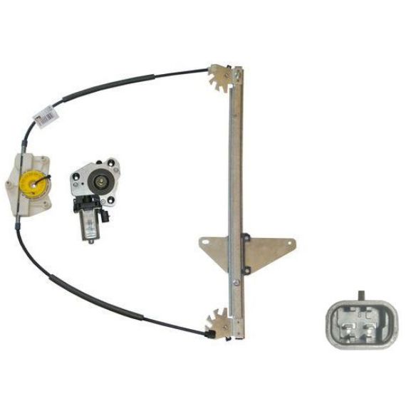 Acessar a peça Elevador vidro frontal direito eletrico com motor não confort 2 portas 2 pins