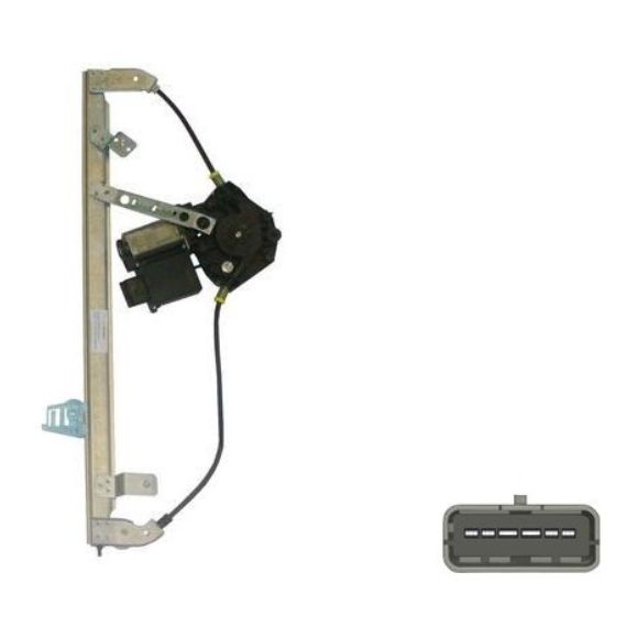 Acessar a peça Elevador vidro frente esquerdo eletrico com motor confort 4portas 6 pins