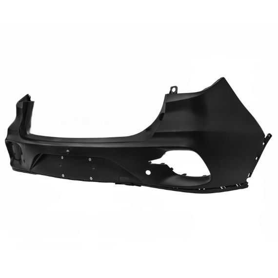 Para-choques traseiro preto, orifícios sensores, orifícios faróis de nevoeiro MG-ZS pour MG ZS  pour MG ZS