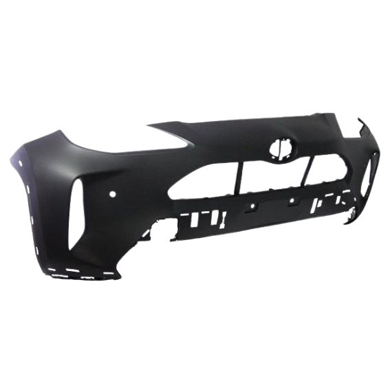 Acessar a peça Para-choques frente preto, orifícios friso, 2 orifícios sensores