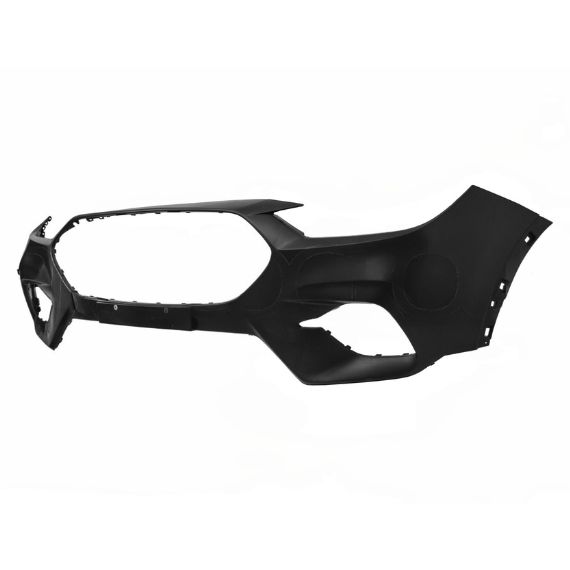 Acessar a peça Para-choques frente, preto, orifícios farol nevoeiro