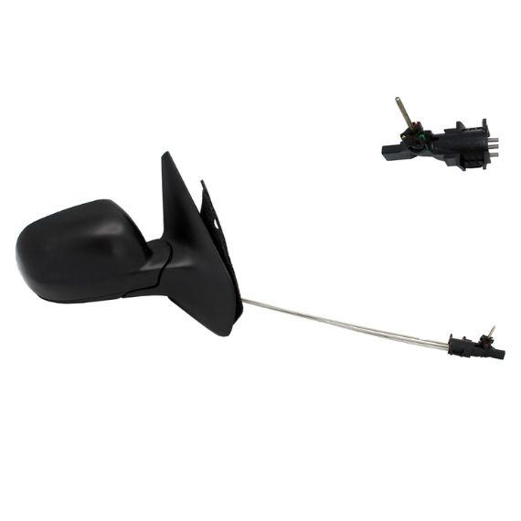 Acessar a peça Espelho retrovisor direito mecânico, convexo, azul (modelo pequeno)