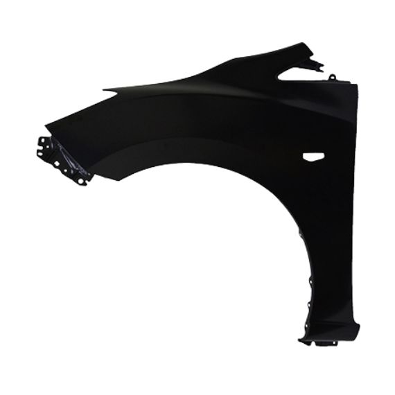 Acessar a peça Guarda-lamas frente esquerda, com furo piloto