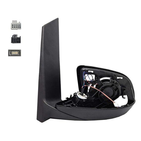 Corpo espelho retrovisor elétrico esquerdo, aquecido, rebatível, cortesia, side, electrocrómico (16 pinos) MERCEDES-VITO pour MERCEDES VITO  pour MERCEDES VITO