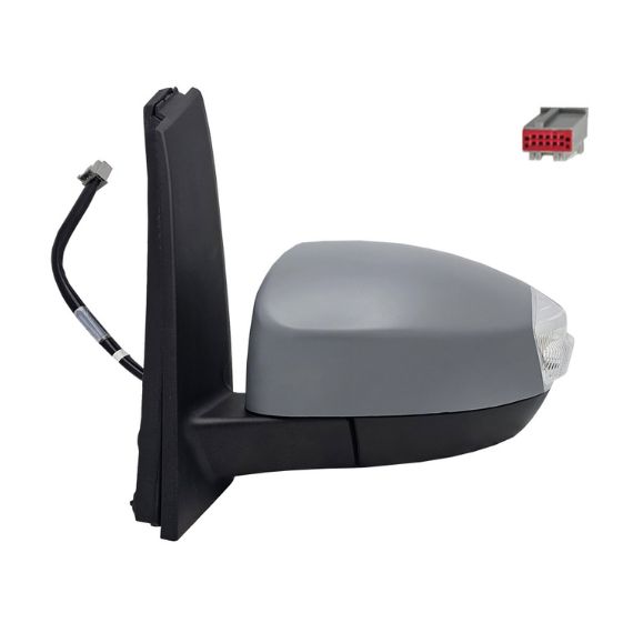 Espelho retrovisor elétrico esquerdo, asférico, preparado, com pisca (5 pinos) ACCESSOIRES CAMION-GUARDALAMAS E CALÇOS pour FORD C-MAX  pour FORD C-MAX