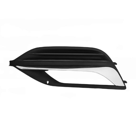Grelha para-choques frente esquerdo, preta, friso cromado OPEL-INSIGNIA pour OPEL INSIGNIA  pour OPEL INSIGNIA