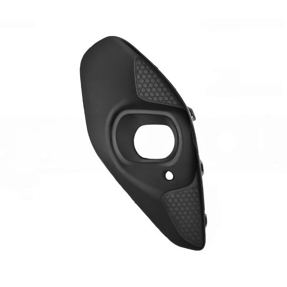 Acessar a peça Grelha para-choques frente esquerdo, preta, orifícios farol nevoeiro