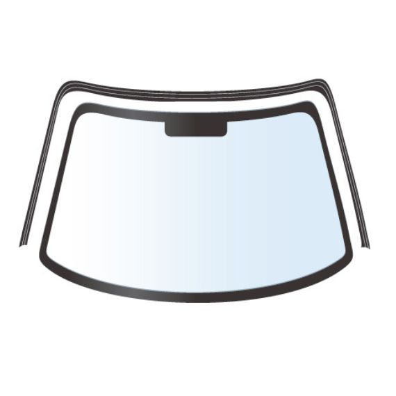 Acessar a peça Friso para-brisas