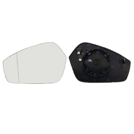 Acessar a peça Vidro + suporte espelho retrovisor esquerdo, asférico, aquecido Acessar a peça Vidro + suporte espelho retrovisor esquerdo, asférico, aquecido