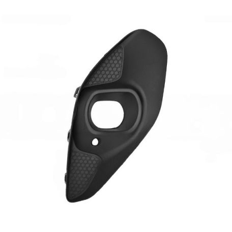 Acessar a peça Grelha para-choques frente direito, preta, orifícios farol nevoeiro