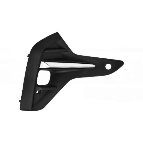 Acessar a peça Grelha para-choques frente direito, preto, orifícios faróis de nevoeiro, orifícios sensores