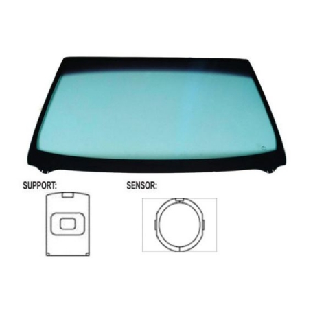 Acessar a peça Para-brisas acústico verde