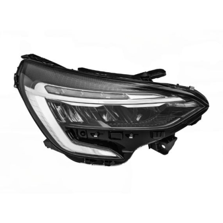 Acessar a peça Farol elétrico direito, friso cromado, LED