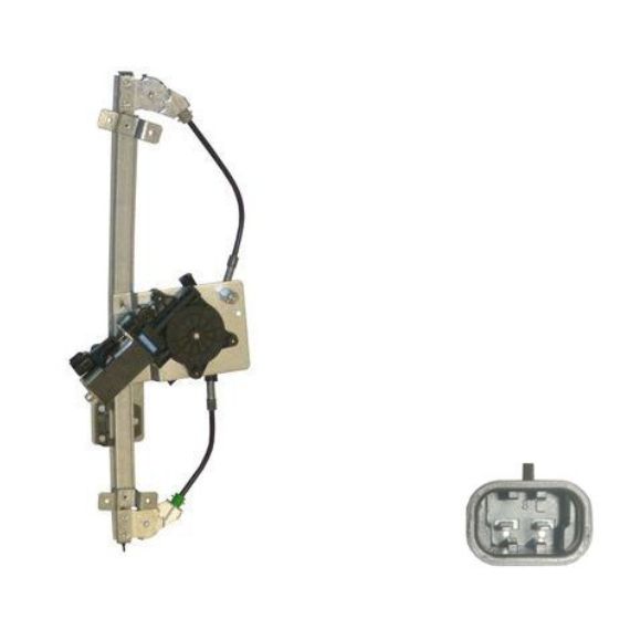 Acessar a peça Elevador do vidro elétrico traseiro esquerdo (4 portas) (2 pinos)