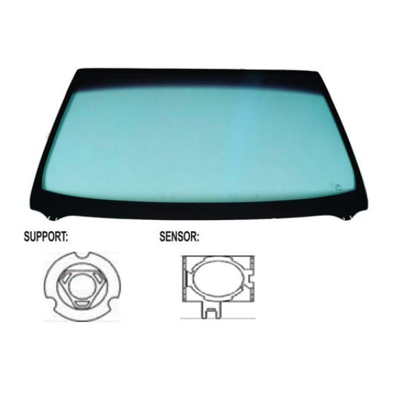 Acessar a peça Para-brisas verde, verde esbatido (4 portas)