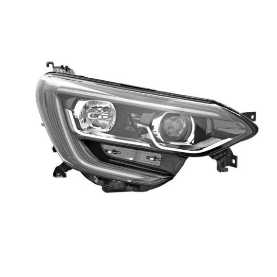 Acessar a peça Farol direito, luz diurna, H7+H9 (VALEO)