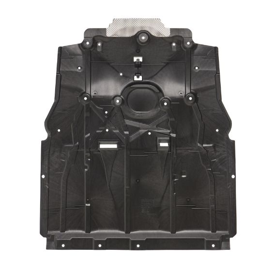 Acessar a peça Proteção do motor, com secção em alumínio