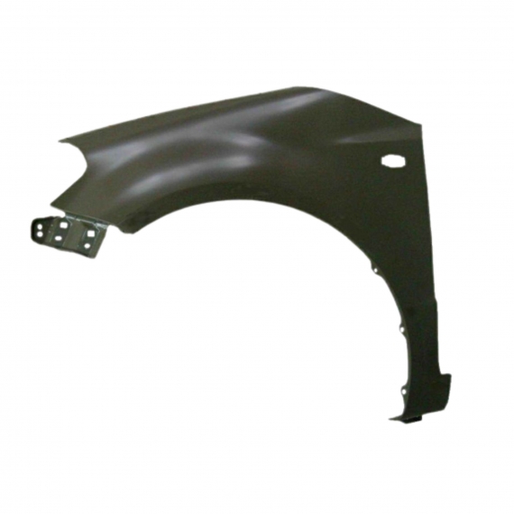 Acessar a peça Guarda-lamas frente esquerda, furo piloto