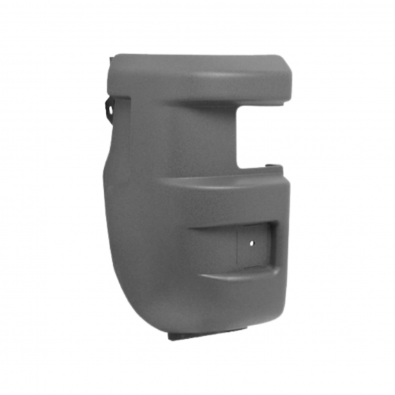 Acessar a peça Ponta para-choques traseiro esquerdo, preto