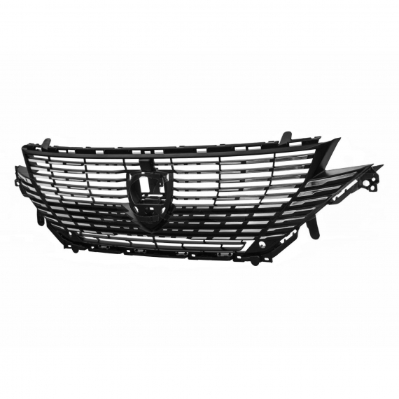 Acessar a peça Grelha proteção preto granulado, com inserções cromadas