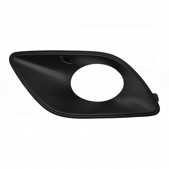 Acessar a peça Grelha para-choques frente esquerdo, preta, orifício faróis de nevoeiro