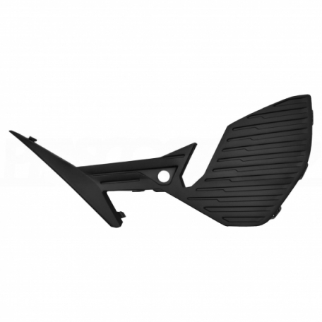 Acessar a peça Grelha para-choques frente esquerdo, preta, com orifício sensor