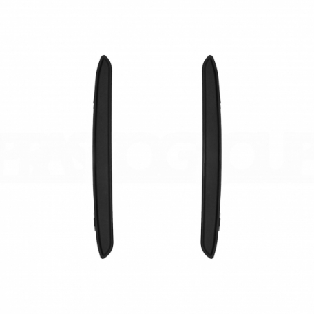 Acessar a peça Kit friso para-choques traseiro, preto