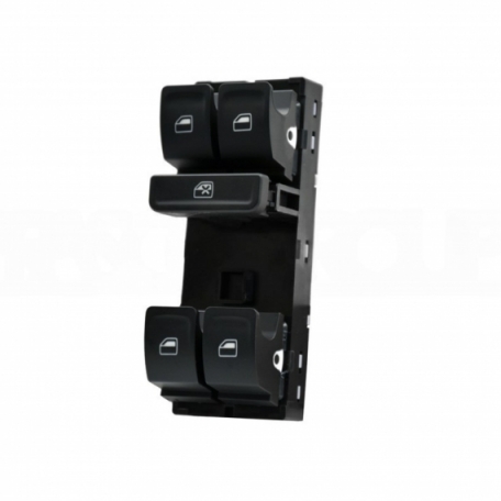 Acessar a peça Painel 4 interruptores, elevador do vidro frente esquerdo, preto (10 pinos)