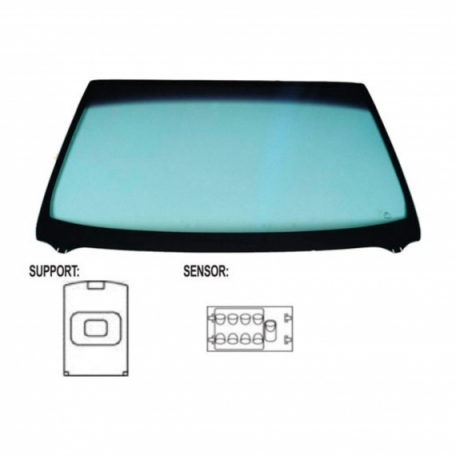 Acessar a peça Para-brisas refletor