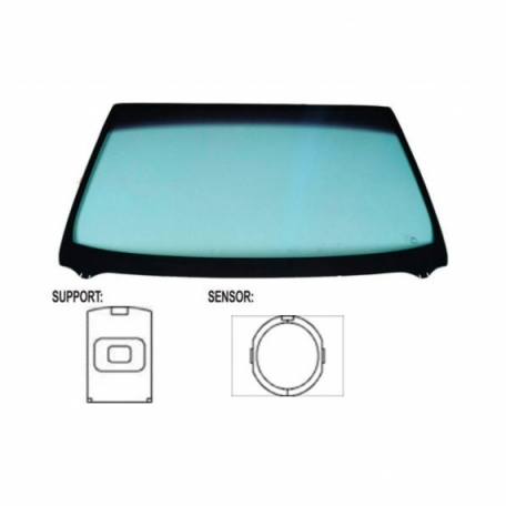 Acessar a peça Para-brisas verde, controlo solar, sensor chuva/luz