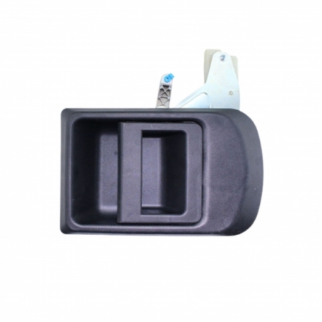 Acessar a peça Puxador lateral porta deslizante direita, preto, com sistema de fecho centralizado Acessar a peça Puxador lateral porta deslizante direita, preto, com sistema de fecho centralizado