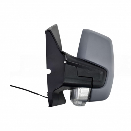 Acessar a peça Espelho retrovisor manual esquerdo, preparado, convexo, com pisca (2 pinos)