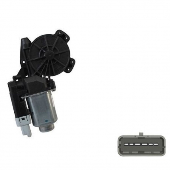 Acessar a peça Motor frente esquerdo, conforto (2/4 portas) (6 pinos)