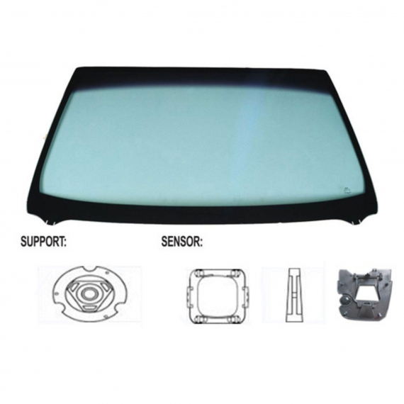 Acessar a peça Para-brisas acústico verde