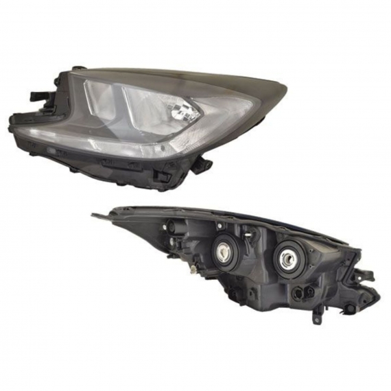 Acessar a peça Farol elétrico esquerdo, LED, H11+HB3