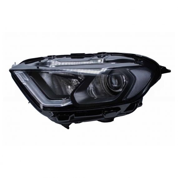 Acessar a peça Farol elétrico esquerdo, preto, luz diurna, LED, H1+H18 (Motor)