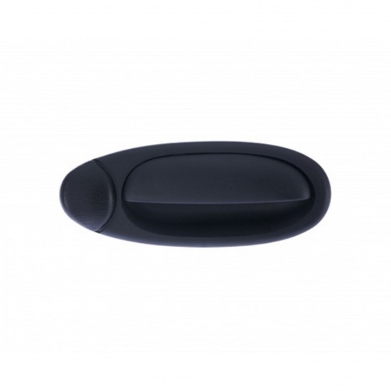 Acessar a peça Puxador frente esquerdo, preto, com hastes