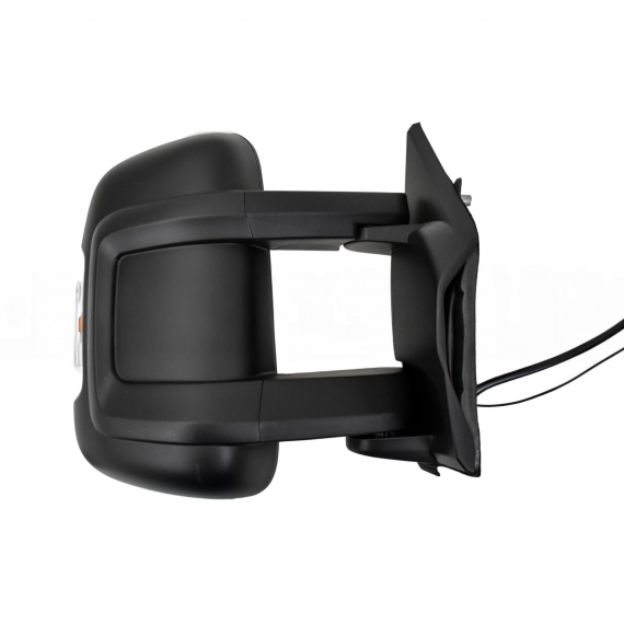 Acessar a peça Espelho retrovisor elétrico direito, preto, convexo, aquecido, com pisca, com antena (16W) (braço medio) (9 pinos)